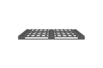 beBasic Sengeramme grå heltre furu 140x190 cm - GrÃ¥ - Møbler - Senger - Sengeramme & sengestamme