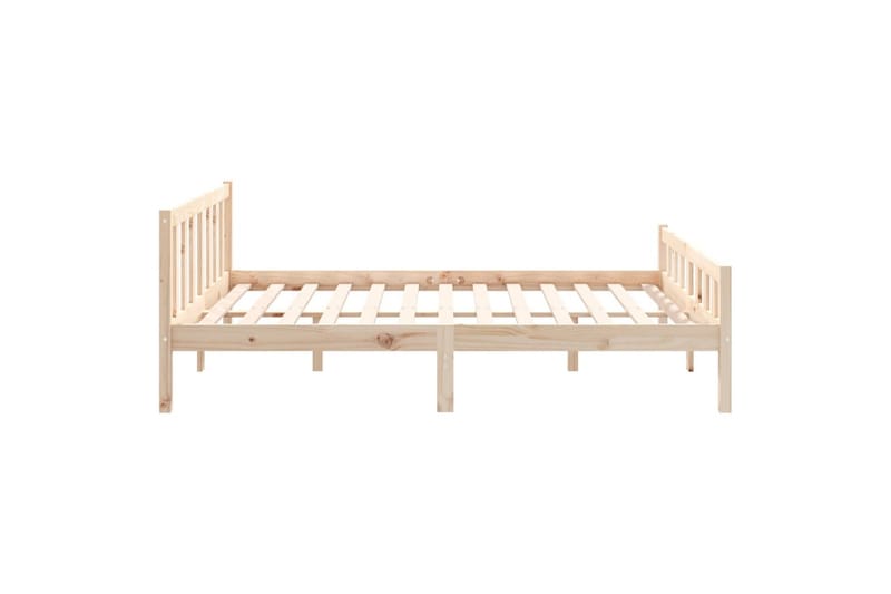 beBasic Sengeramme heltre 120x190 cm 4FT Small Double - Brun - Sengeramme & sengestamme