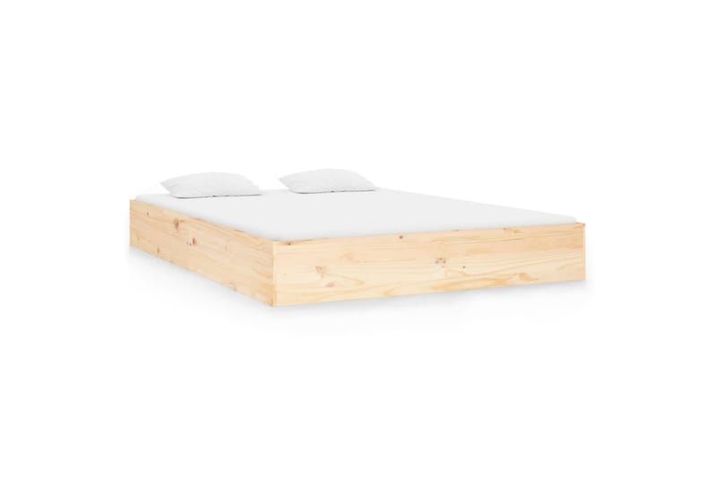 beBasic Sengeramme heltre 120x190 cm 4FT Small Double - Brun - Sengeramme & sengestamme