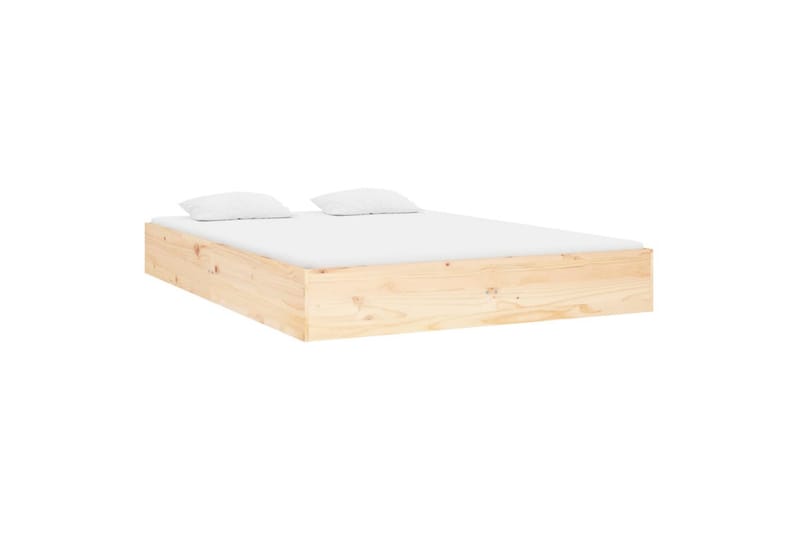 beBasic Sengeramme heltre 120x190 cm 4FT Small Double - Brun - Sengeramme & sengestamme