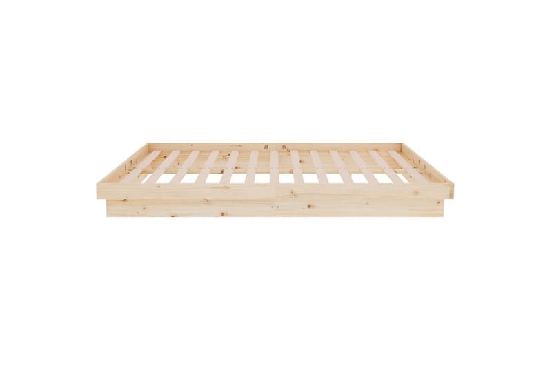 beBasic Sengeramme heltre 120x200 cm - Brun - Møbler - Senger - Sengeramme & sengestamme