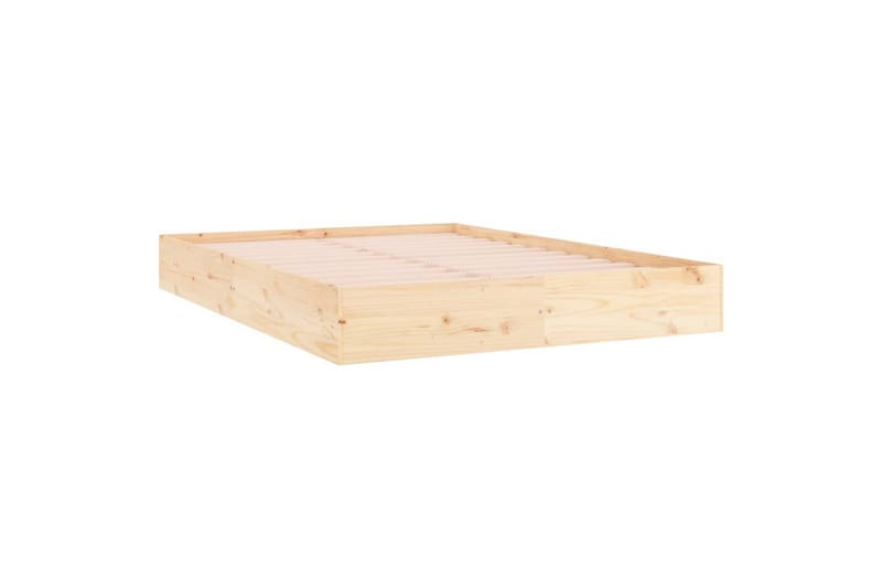 beBasic Sengeramme heltre 120x200 cm - Brun - Møbler - Senger - Sengeramme & sengestamme