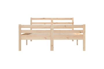 beBasic Sengeramme heltre 140x200 cm - Brun - Møbler - Senger - Sengeramme & sengestamme