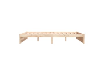 beBasic Sengeramme heltre 150x200 cm 5FT King Size - Brun - Møbler - Senger - Sengeramme & sengestamme