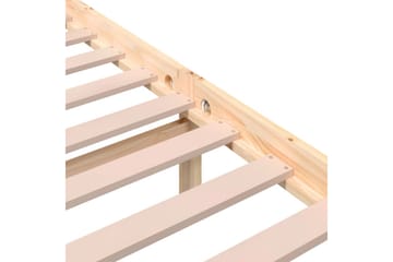 beBasic Sengeramme heltre 160x200 cm - Brun - Møbler - Senger - Sengeramme & sengestamme