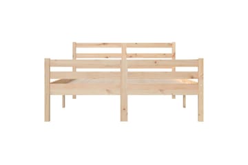 beBasic Sengeramme heltre 160x200 cm - Brun - Møbler - Senger - Sengeramme & sengestamme