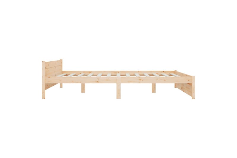 beBasic Sengeramme heltre 200x200 cm - Brun - Sengeramme & sengestamme