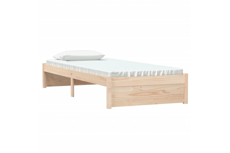 beBasic Sengeramme heltre 75x190 cm 2FT6 Small Single - Brun - Sengeramme & sengestamme