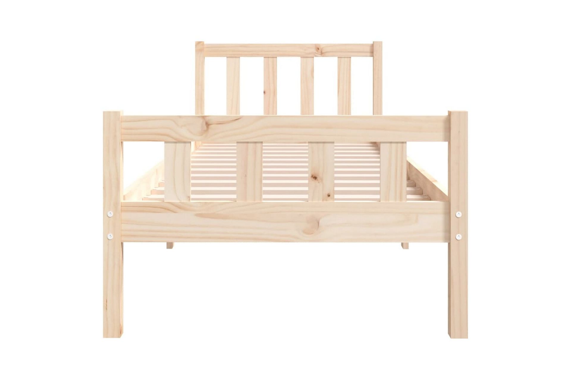 beBasic Sengeramme heltre 90x190 cm 3FT Single - Brun - Møbler - Senger - Sengeramme & sengestamme