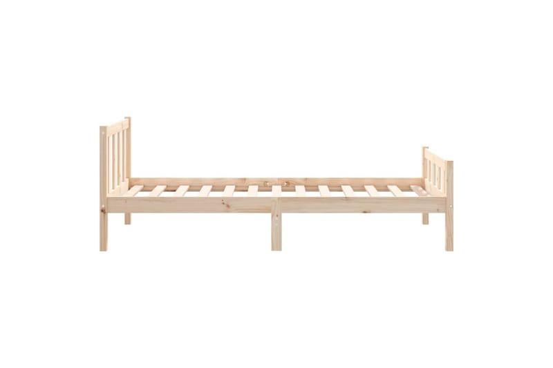 beBasic Sengeramme heltre 90x190 cm 3FT Single - Brun - Møbler - Senger - Sengeramme & sengestamme