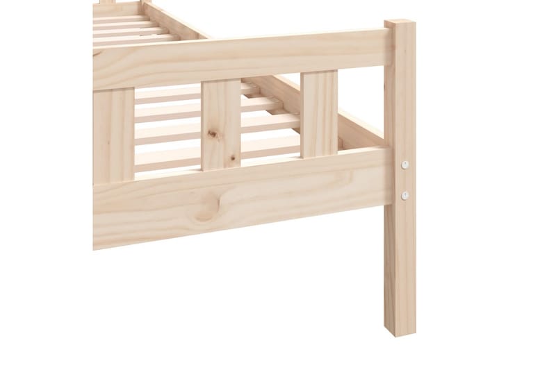 beBasic Sengeramme heltre 90x190 cm 3FT Single - Brun - Møbler - Senger - Sengeramme & sengestamme