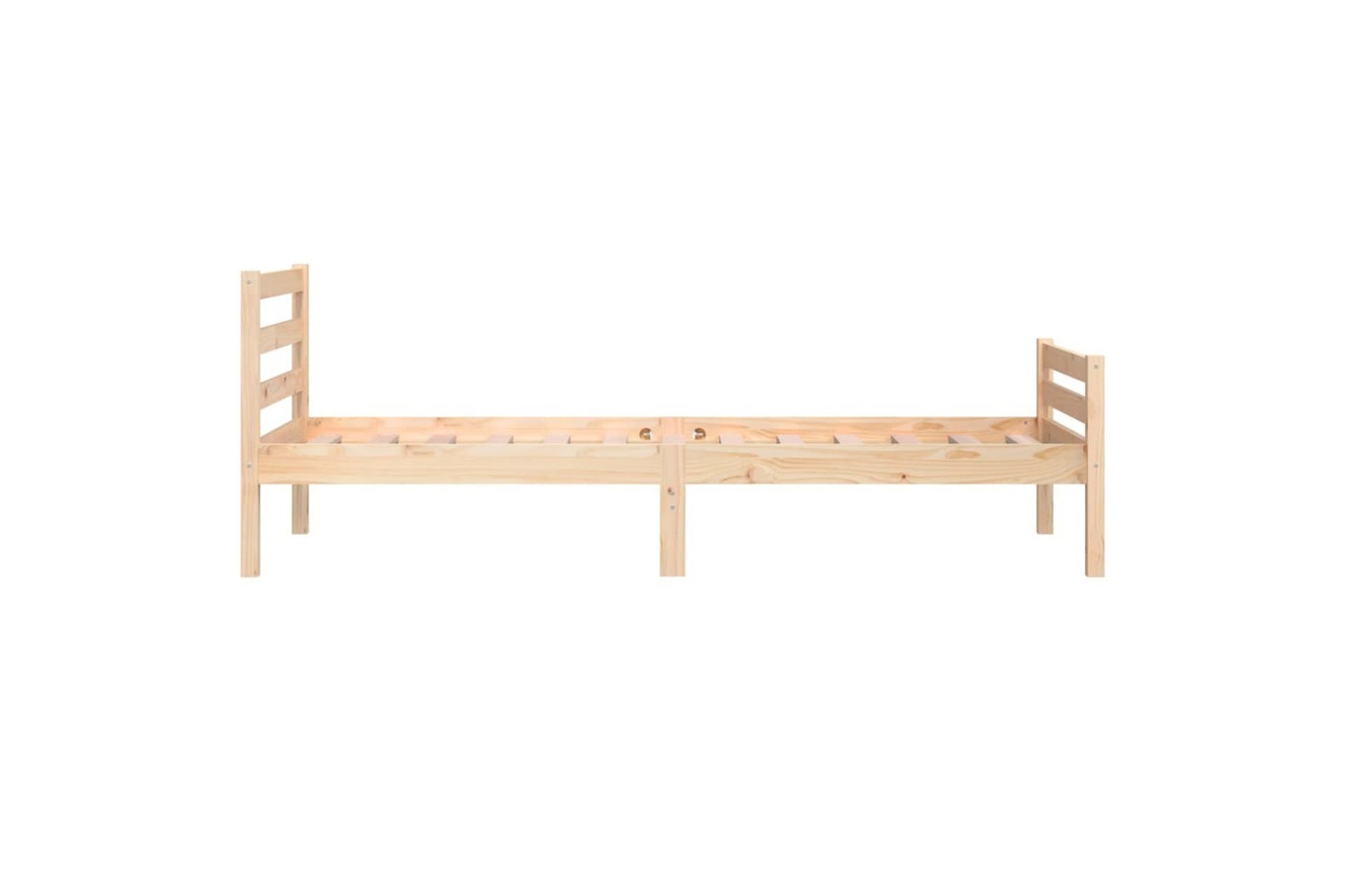 beBasic Sengeramme heltre 90x200 cm - Brun - Møbler - Senger - Sengeramme & sengestamme