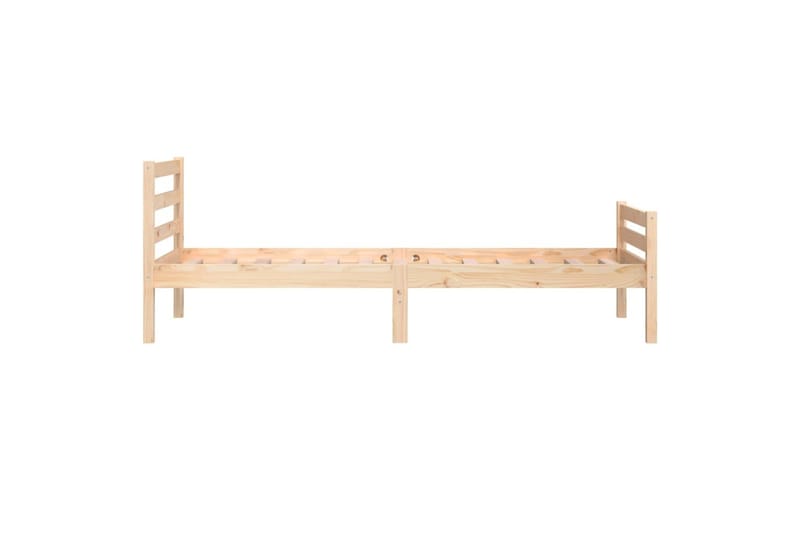 beBasic Sengeramme heltre 90x200 cm - Brun - Møbler - Senger - Sengeramme & sengestamme