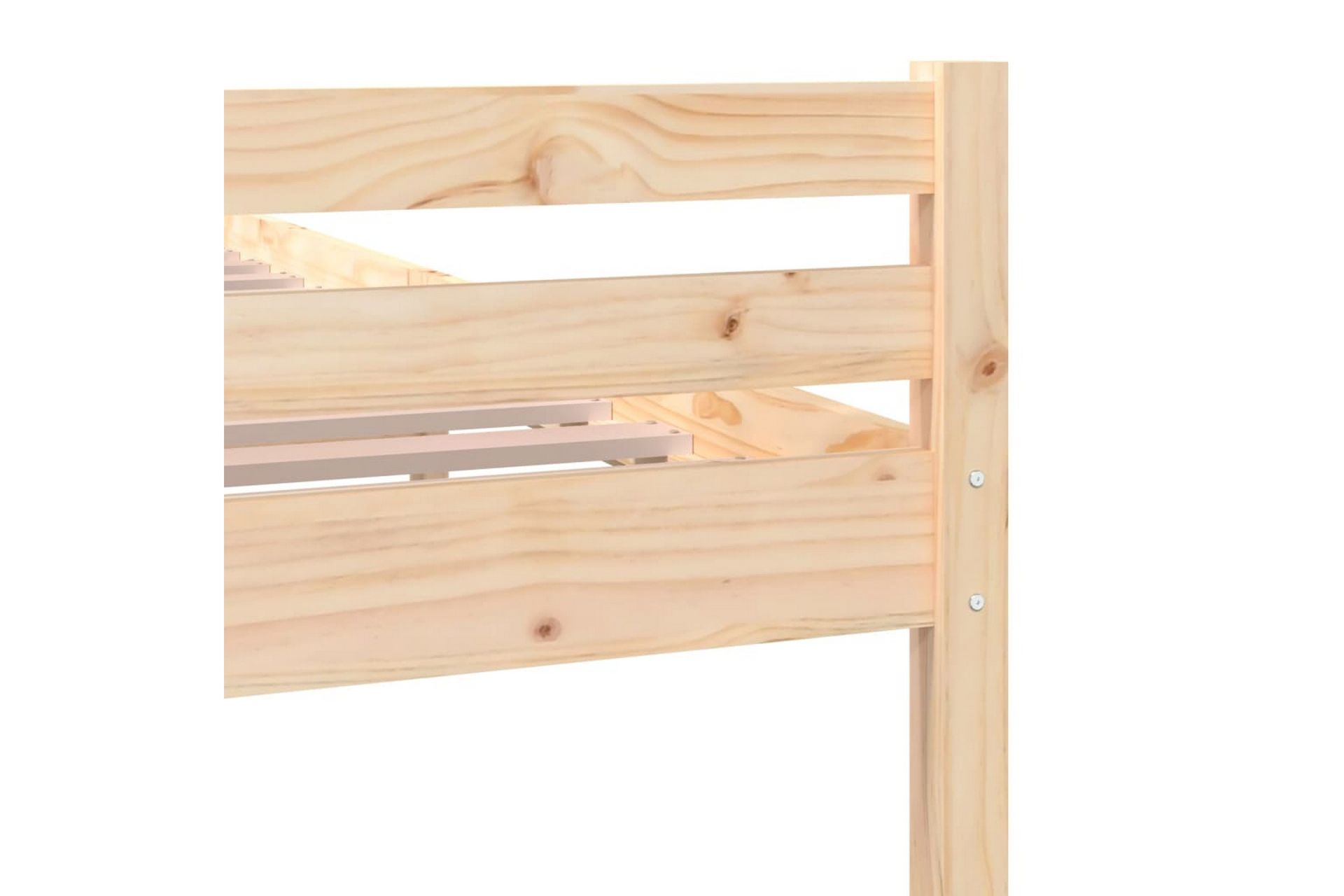 beBasic Sengeramme heltre 90x200 cm - Brun - Møbler - Senger - Sengeramme & sengestamme