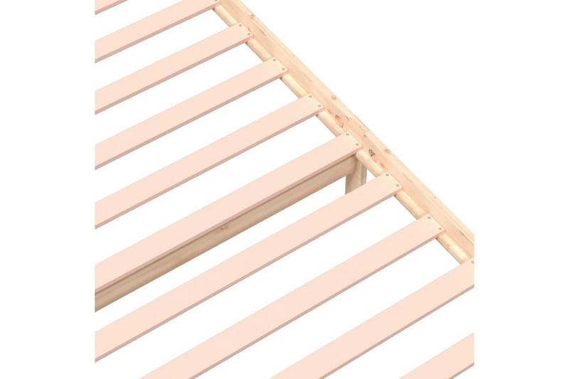 beBasic Sengeramme heltre 90x200 cm - Brun - Møbler - Senger - Sengeramme & sengestamme