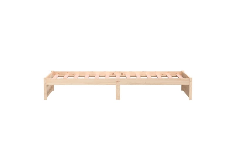 beBasic Sengeramme heltre 90x200 cm - Brun - Møbler - Senger - Sengeramme & sengestamme