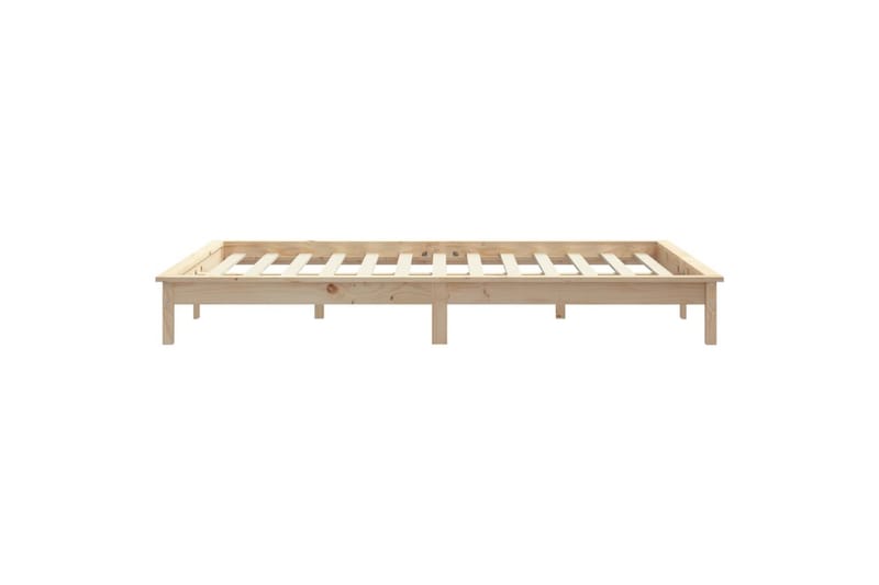 beBasic Sengeramme heltre furu 150x200 cm 5FT King Size - Brun - Sengeramme & sengestamme