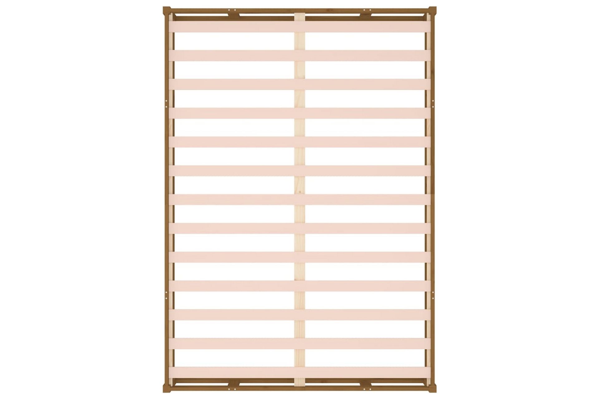 beBasic Sengeramme honningbrun 120x200 cm heltre - Brun - Møbler - Senger - Sengeramme & sengestamme