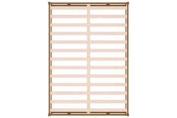 beBasic Sengeramme honningbrun 120x200 cm heltre - Brun - Møbler - Senger - Sengeramme & sengestamme