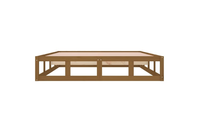 beBasic Sengeramme honningbrun 150x200 cm 5FT King Size heltre - Brun - Sengeramme & sengestamme