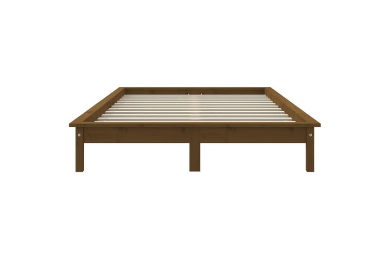 beBasic Sengeramme honningbrun heltre furu 180x200 cm 6FT Super King - Brun - Sengeramme & sengestamme