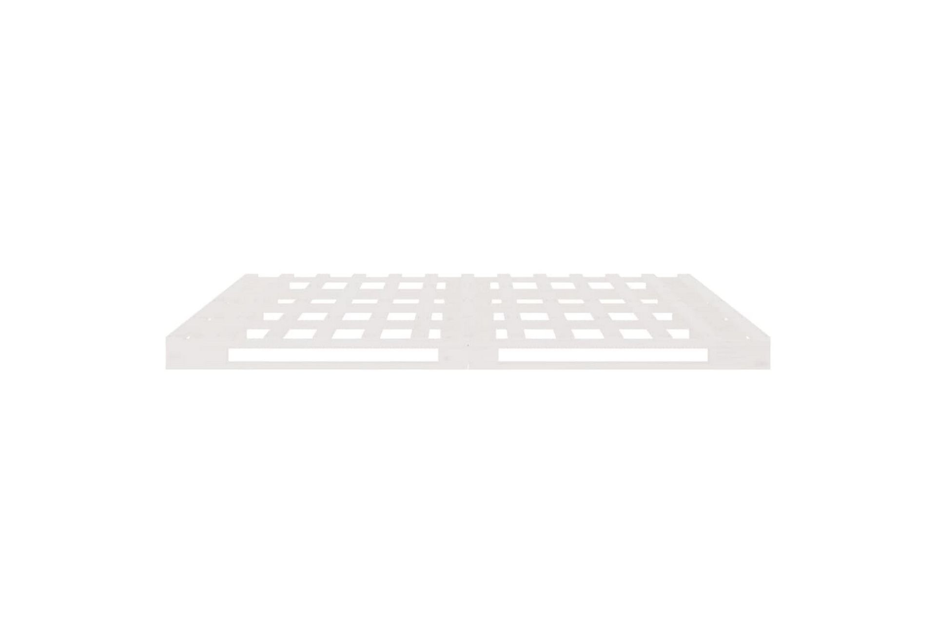 beBasic Sengeramme hvit 120x200 cm heltre furu - Hvit - Møbler - Senger - Sengeramme & sengestamme