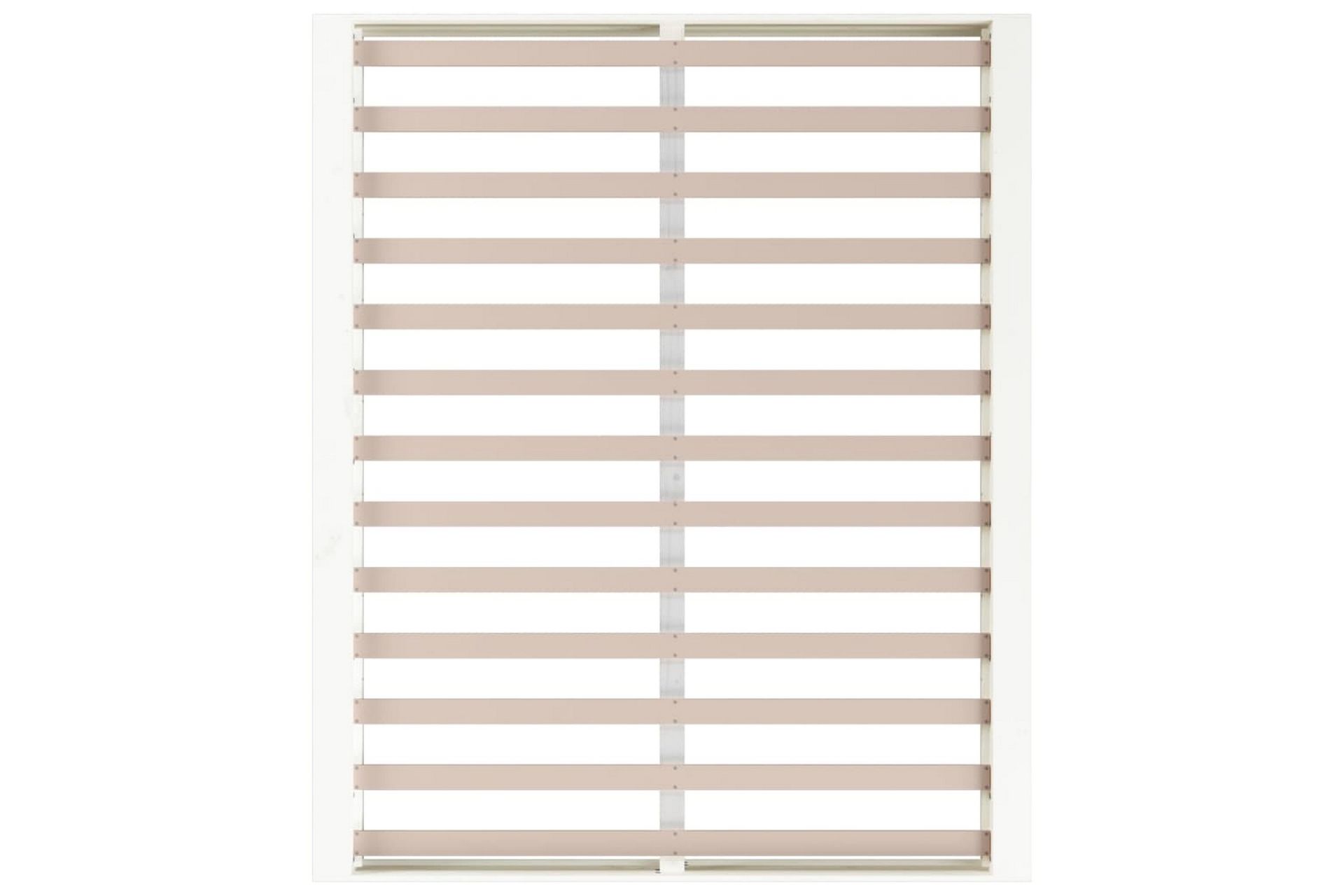 beBasic Sengeramme hvit 120x200 cm heltre - Hvit - Møbler - Senger - Sengeramme & sengestamme