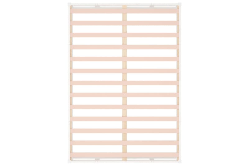 beBasic Sengeramme hvit 140x190 cm heltre - Hvit - Møbler - Senger - Sengeramme & sengestamme