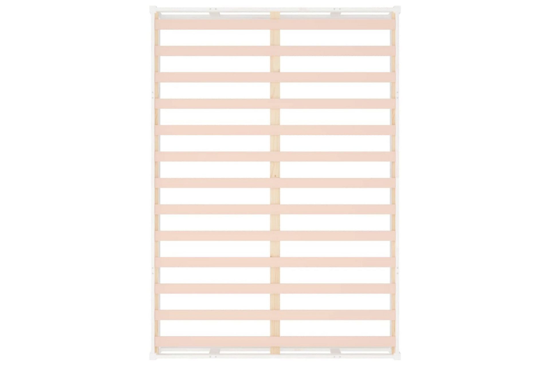 beBasic Sengeramme hvit 200x200 cm heltre - Hvit - Møbler - Senger - Sengeramme & sengestamme
