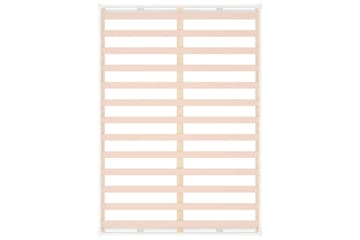 beBasic Sengeramme hvit 200x200 cm heltre - Hvit - Møbler - Senger - Sengeramme & sengestamme