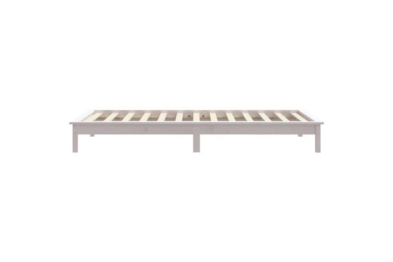 beBasic Sengeramme hvit 90x190 cm heltre furu 3FT Single - Hvit - Sengeramme & sengestamme