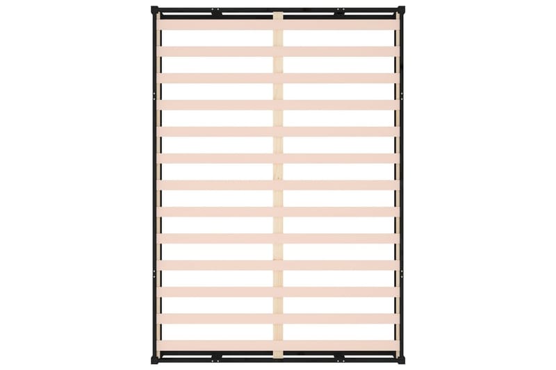 beBasic Sengeramme svart 120x200 cm heltre - Svart - Møbler - Senger - Sengeramme & sengestamme