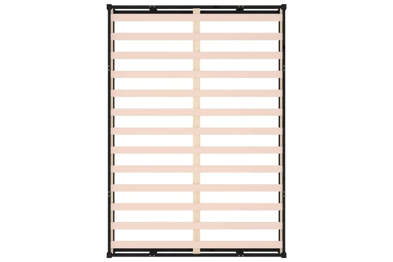 beBasic Sengeramme svart 160x200 cm heltre - Svart - Møbler - Senger - Sengeramme & sengestamme