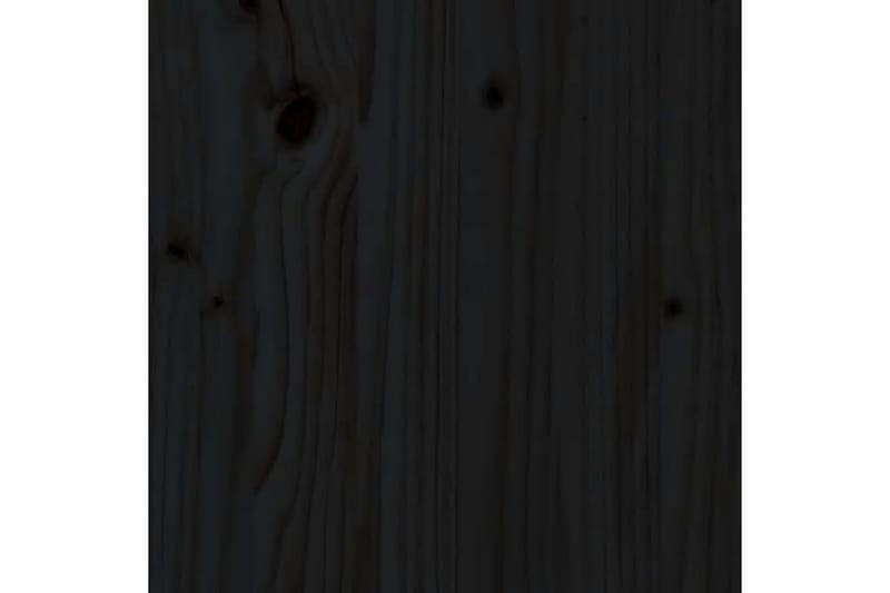 beBasic Sengeramme svart 180x200 cm 6FT Super King heltre - Svart - Møbler - Senger - Sengeramme & sengestamme