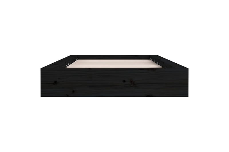 beBasic Sengeramme svart 90x200 cm heltre - Svart - Sengeramme & sengestamme