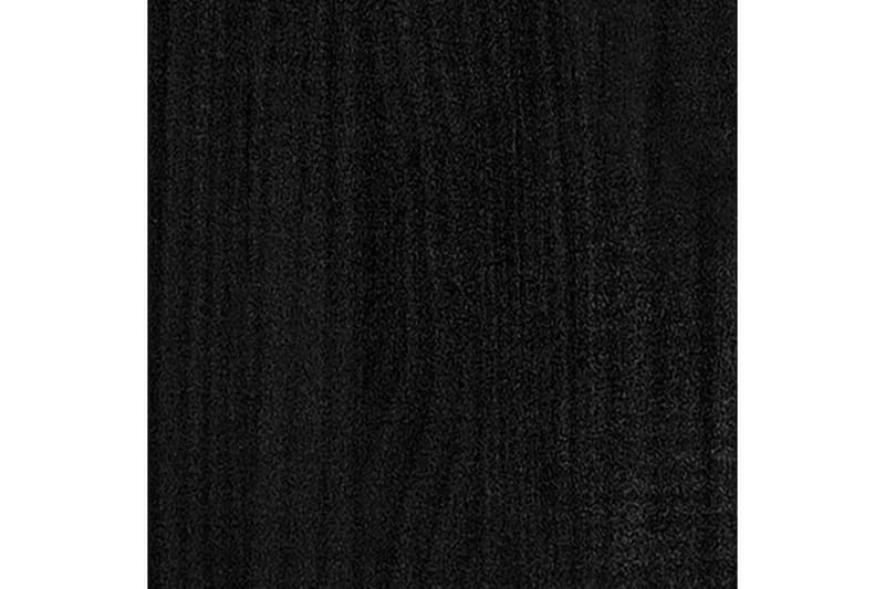 beBasic Sengeramme svart heltre 120x190 cm 4FT Small Double - Svart - Møbler - Senger - Sengeramme & sengestamme