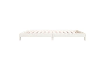beBasic Stableseng hvit 80x200 cm heltre furu - Hvit - Møbler - Senger - Sengeramme & sengestamme