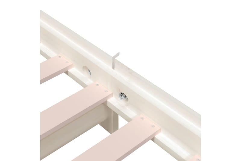 beBasic Stableseng hvit 90x200 cm heltre furu - Hvit - Møbler - Senger - Sengeramme & sengestamme