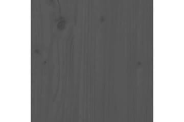 beBasic Uttrekkbar dagseng grå 2x(90x190) cm heltre furu - GrÃ¥ - Møbler - Senger - Sengeramme & sengestamme