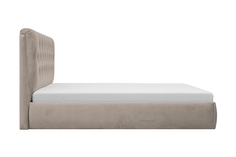 Bedford Sengpakke med Oppbevaring 160x200 cm - Beige - Møbler - Senger - Komplett sengepakke