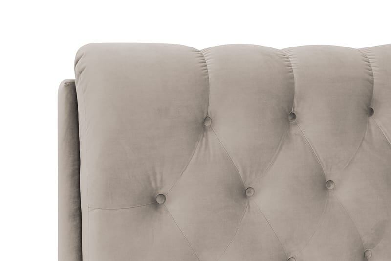 Bedford Sengpakke med Oppbevaring 160x200 cm - Beige - Møbler - Senger - Komplett sengepakke