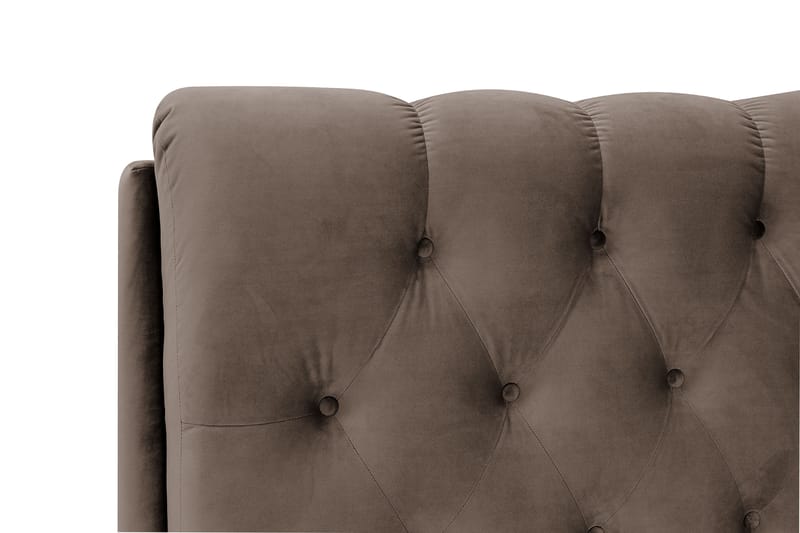 Bedford Sengpakke med Oppbevaring 160x200 cm - Brun - Møbler - Senger - Komplett sengepakke