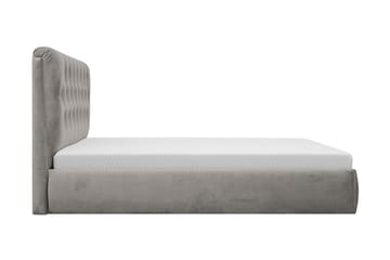 Bedford Sengpakke med Oppbevaring 160x200 cm - Grå - Møbler - Senger - Komplett sengepakke
