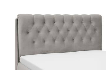 Bedford Sengpakke med Oppbevaring 160x200 cm - Grå - Møbler - Senger - Komplett sengepakke