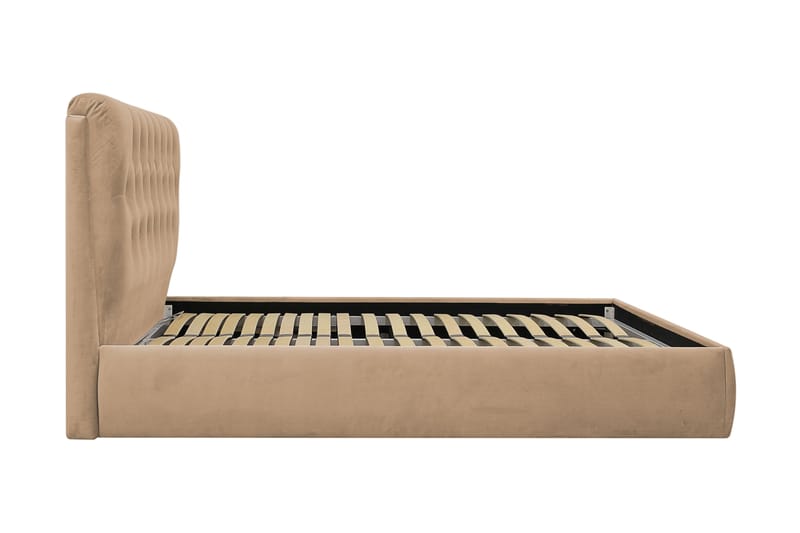 Bedford Sengpakke med Oppbevaring 160x200 cm - Lyse brun - Møbler - Senger - Komplett sengepakke