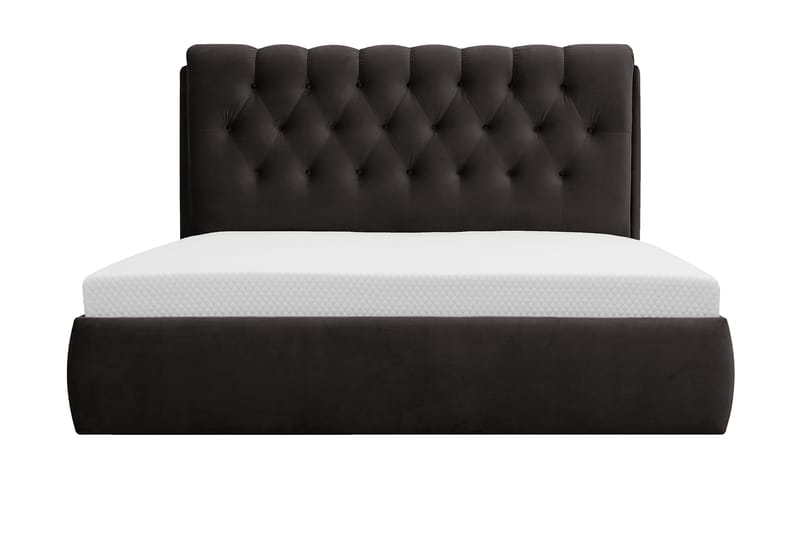 Bedford Sengpakke med Oppbevaring 160x200 cm - Svart - Møbler - Senger - Komplett sengepakke