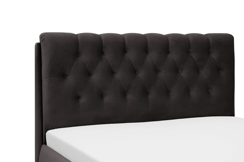 Bedford Sengpakke med Oppbevaring 160x200 cm - Svart - Møbler - Senger - Komplett sengepakke