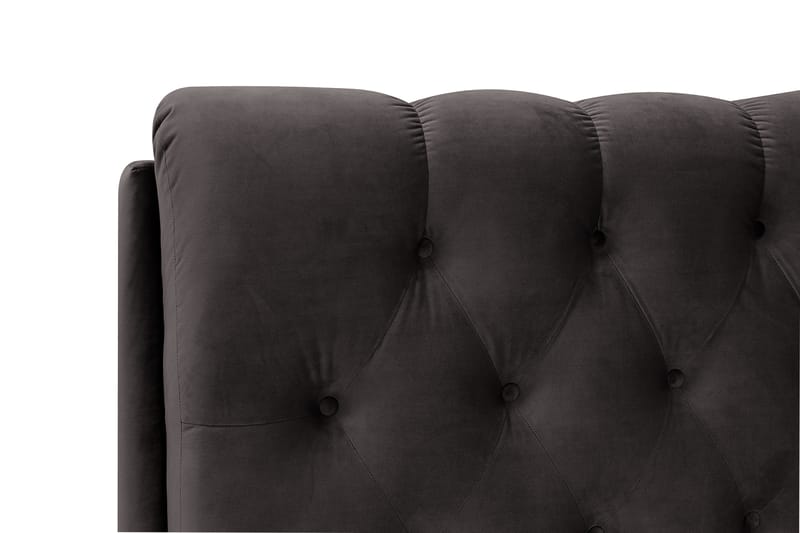 Bedford Sengpakke med Oppbevaring 160x200 cm - Svart - Møbler - Senger - Komplett sengepakke
