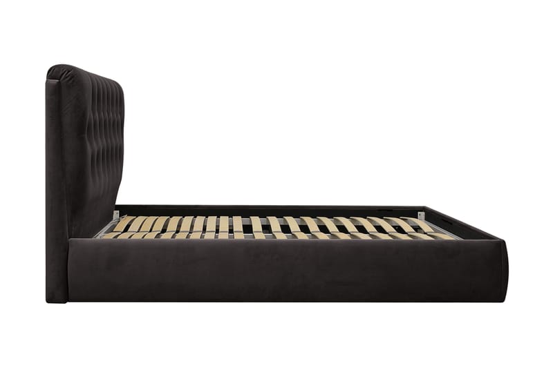 Bedford Sengpakke med Oppbevaring 160x200 cm - Svart - Møbler - Senger - Komplett sengepakke