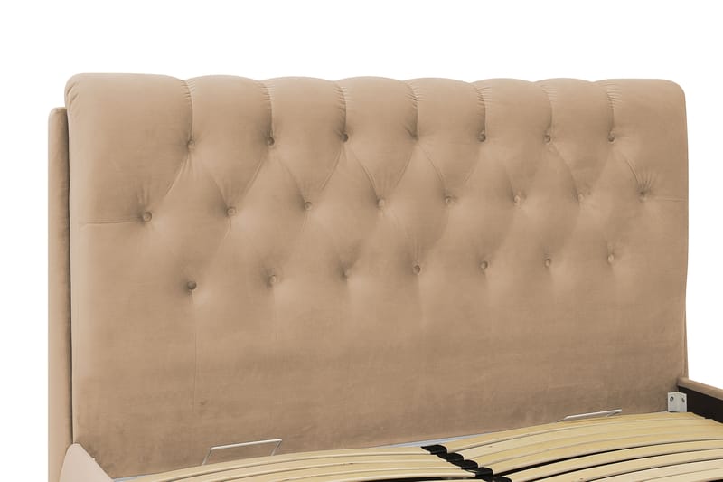 Bedford Sengpakke med Oppbevaring 180x200 cm - Lyse brun - Møbler - Senger - Komplett sengepakke
